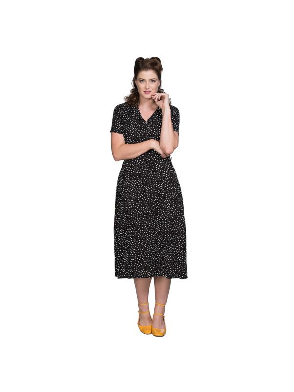 BLACK SPOT DRESS
