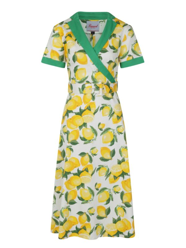 LEMON SWING DRESS