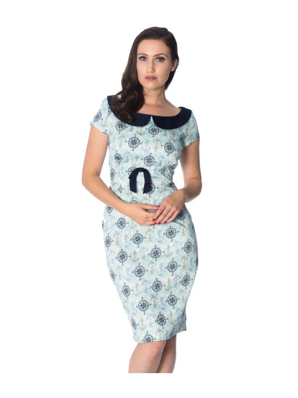 COMPASS WIGGLE DRESS
