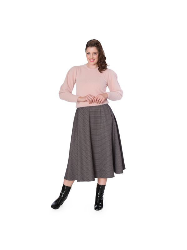 CUTE CHECK MATE SKIRT