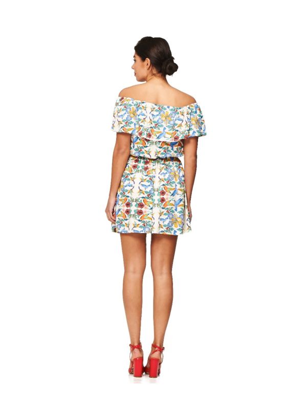 MANDALA OFF SHOULDER PLAYSUIT