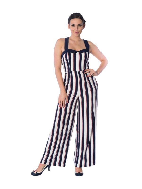 SET SAIL STRIPED MULTIWAY JUMPSUIT