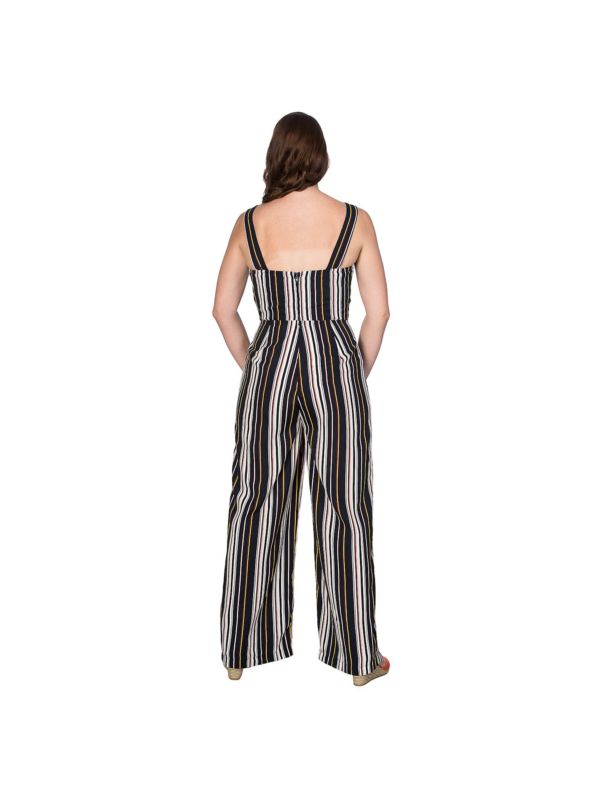 STRIPE PLAYSUIT