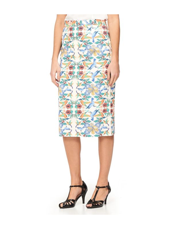 MANDALA PENCIL SKIRT