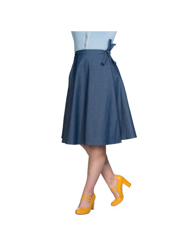 SWEET SAIL WRAP SKIRT