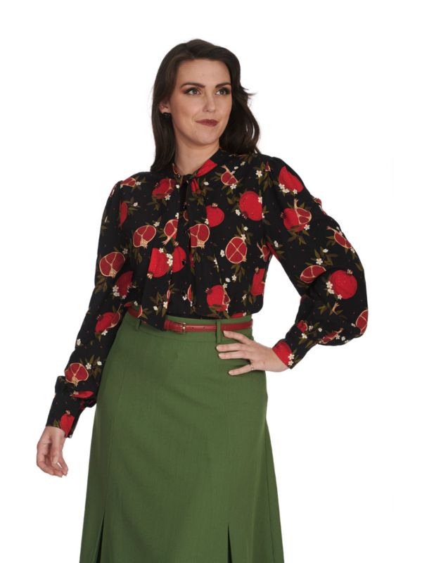 POMEGRANATE BLOUSE
