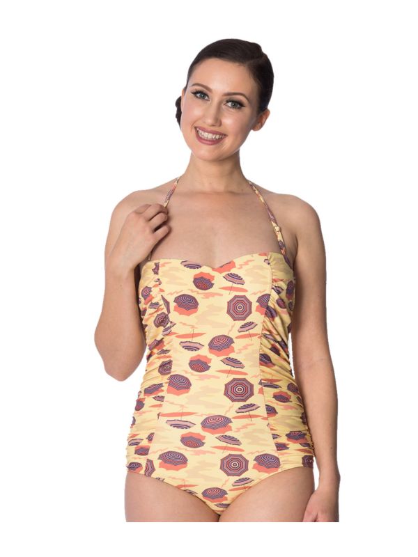PARASOL RUCHING SWIMSUIT