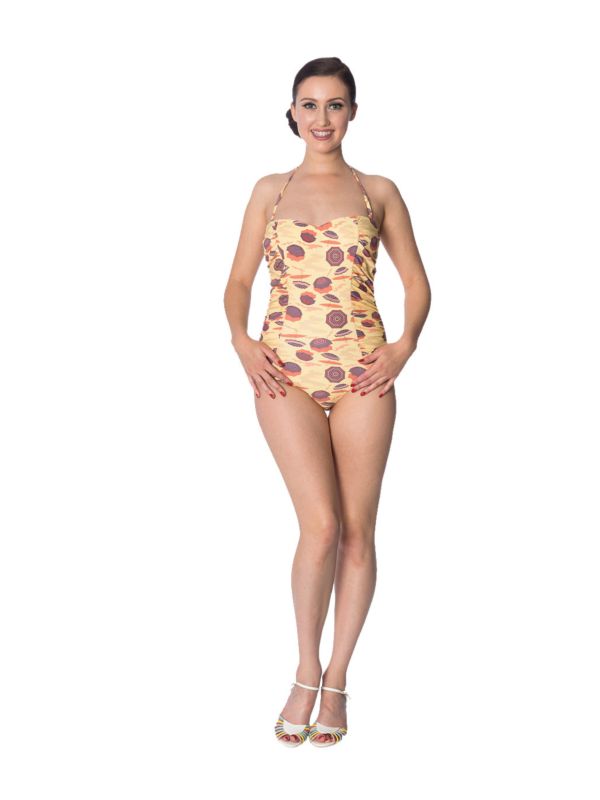 PARASOL RUCHING SWIMSUIT