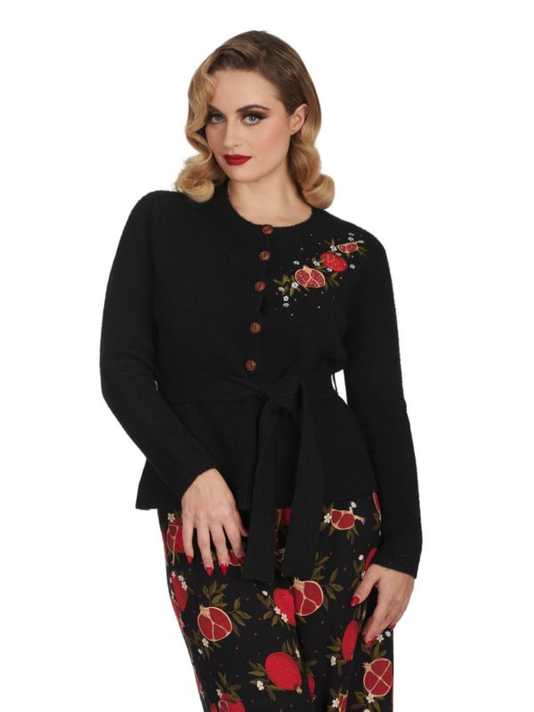 POMEGRANATE CARDIGAN