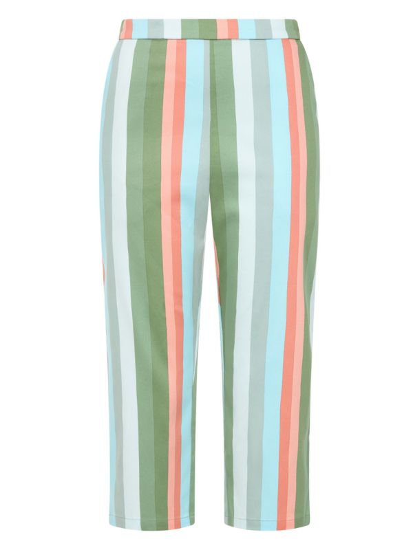 Esme Lollipop stripes capri Multicolor