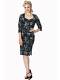 PROUD PEACOCK PENCIL DRESS