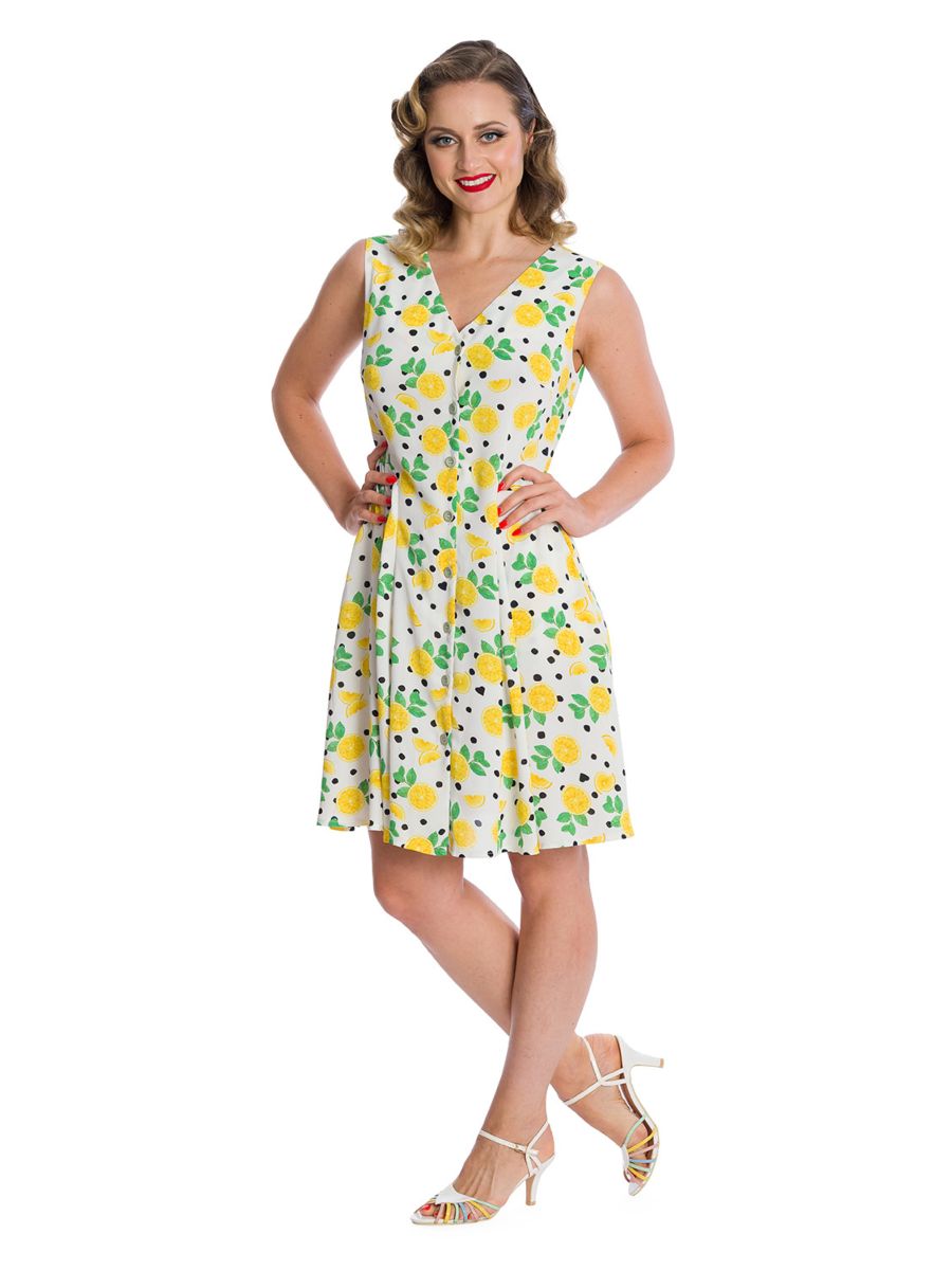Banned Retro New Style Lemon Love Summer Dress