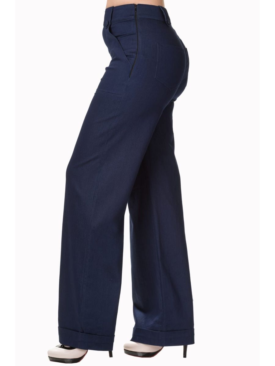 BLUEBERRY HILLS FLARED TROUSERS