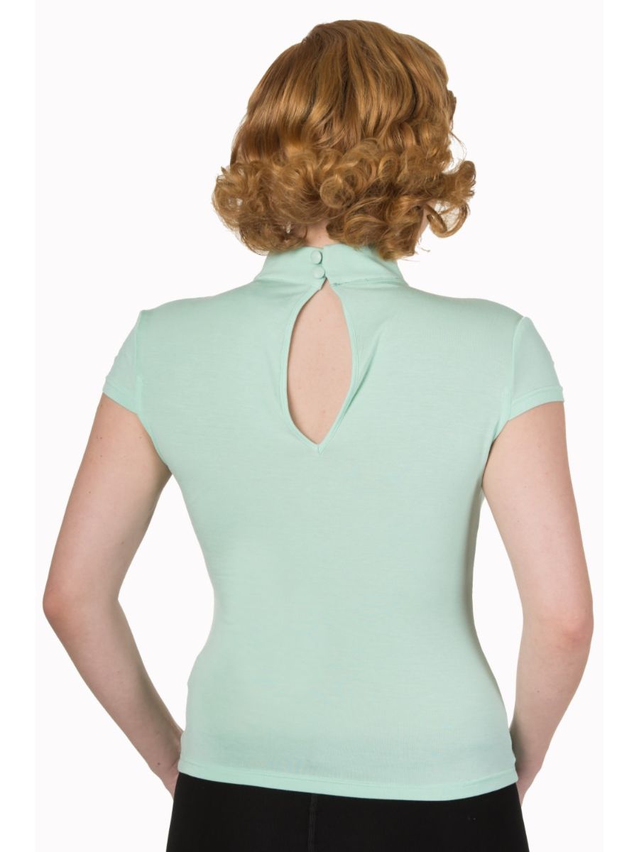 Banned Retro Free Ride Top Mint Green