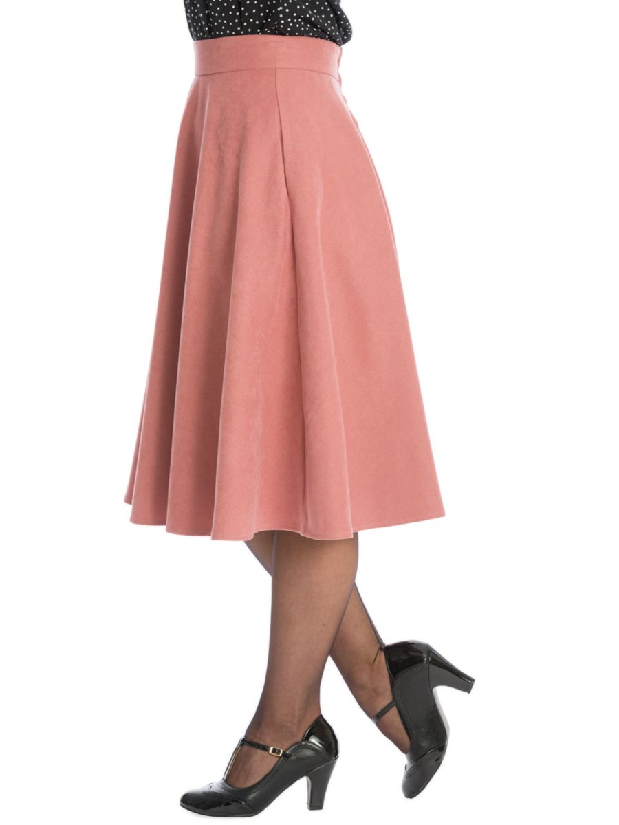 IM YOURS SKIRT-Dusty Pink