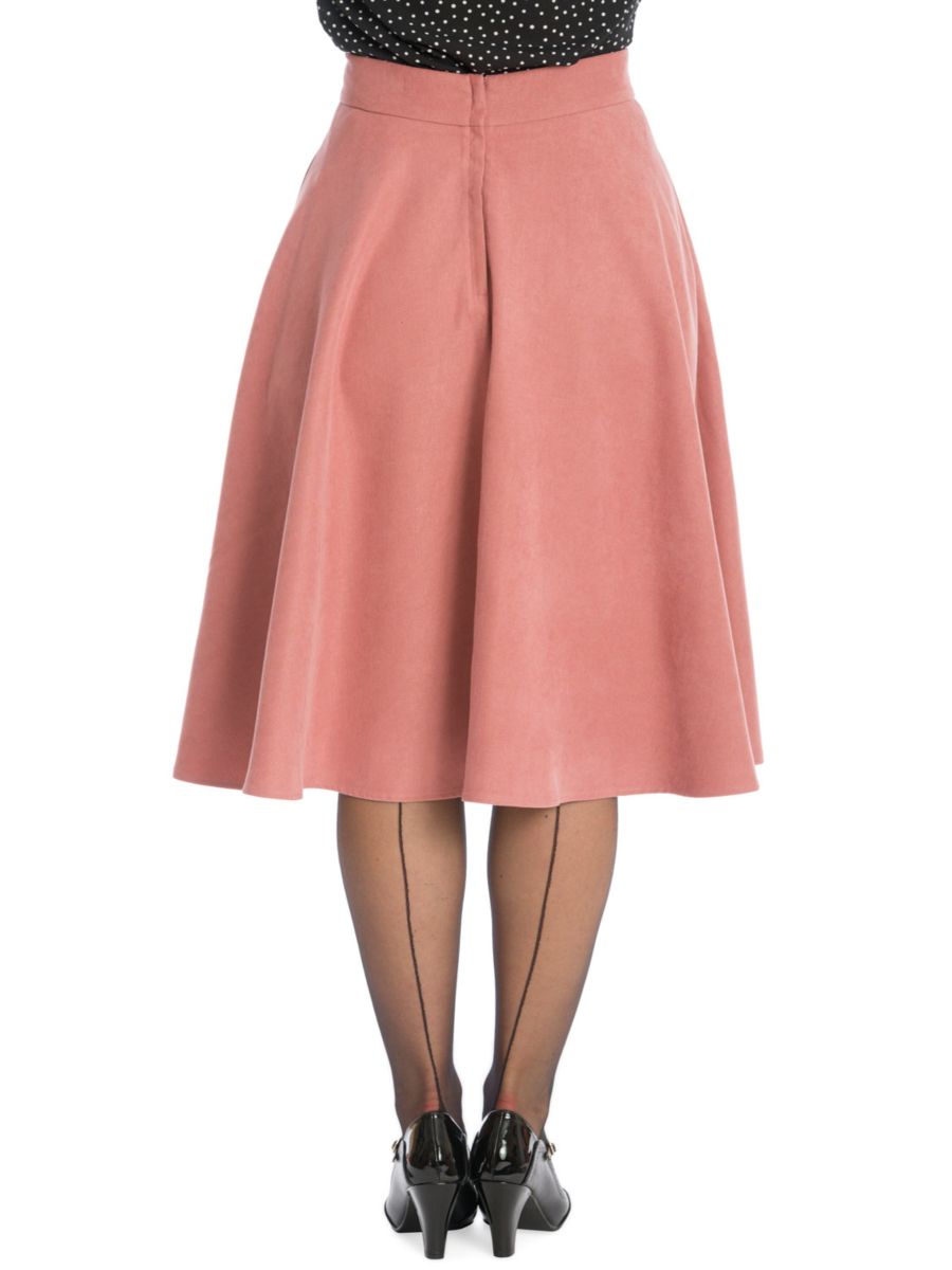 IM YOURS SKIRT-Dusty Pink