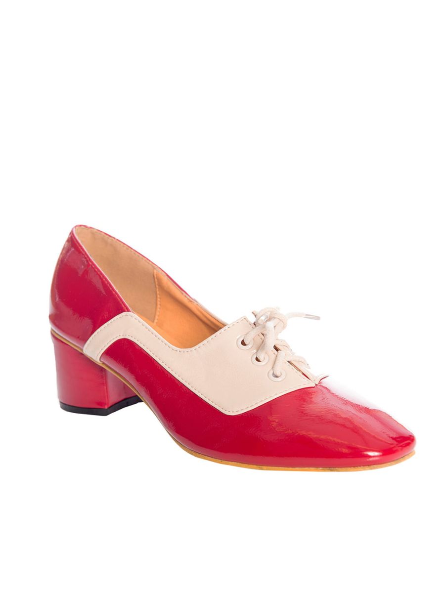 THE MODERNIST TWO TONE LACE SHOE