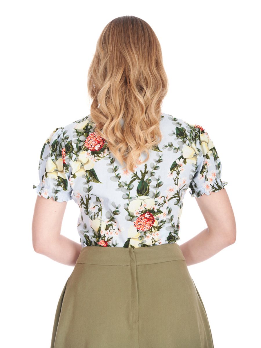 BLOOM BLOUSE Blue