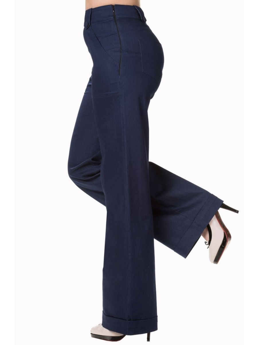 BLUEBERRY HILLS FLARED TROUSERS