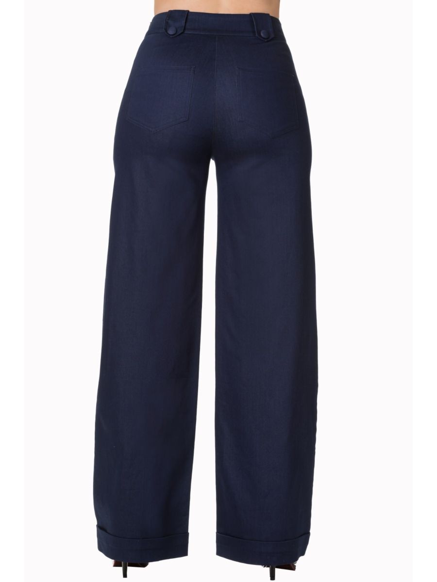 BLUEBERRY HILLS FLARED TROUSERS
