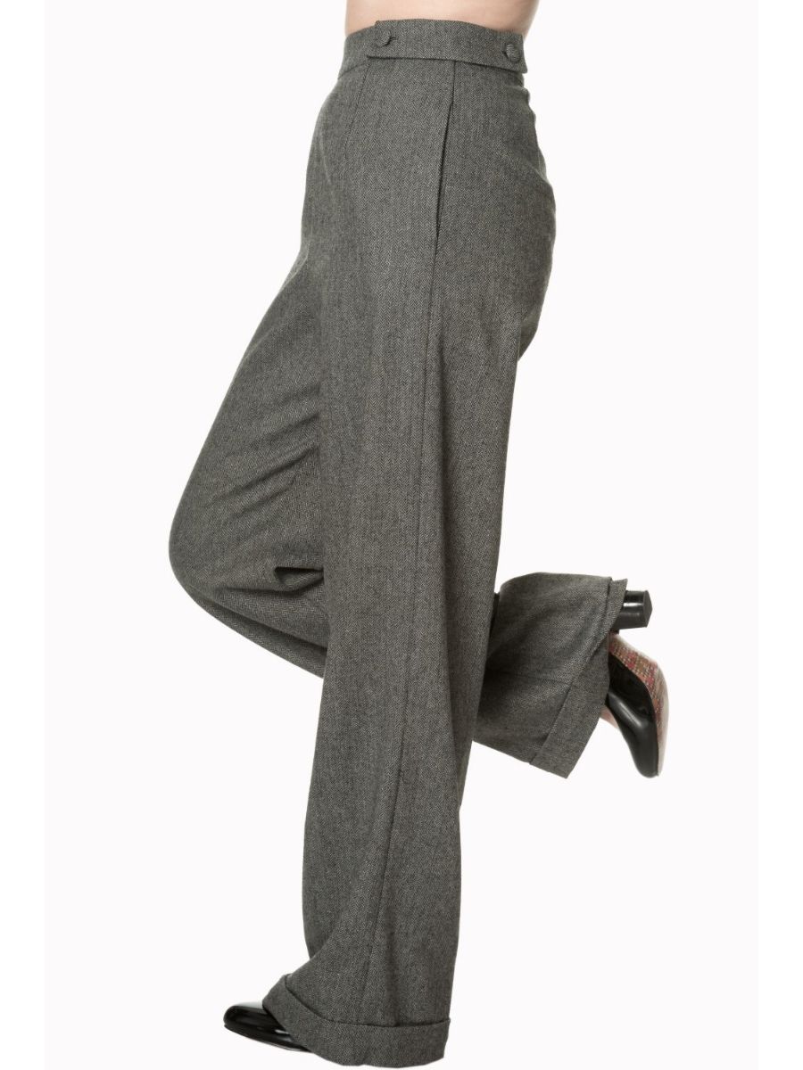 LADY LUCK WIDE LEG TROUSER