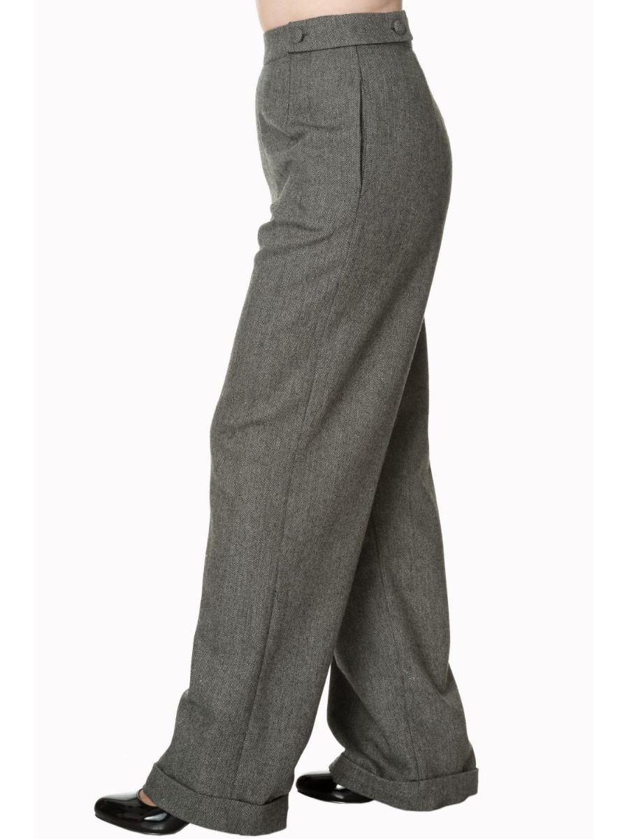 LADY LUCK WIDE LEG TROUSER