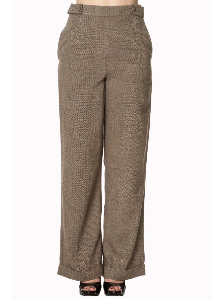 LADY LUCK WIDE LEG TROUSER