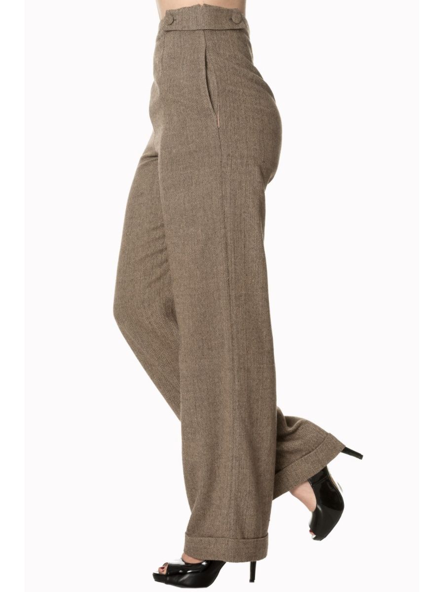 LADY LUCK WIDE LEG TROUSER