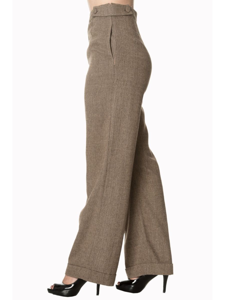 LADY LUCK WIDE LEG TROUSER