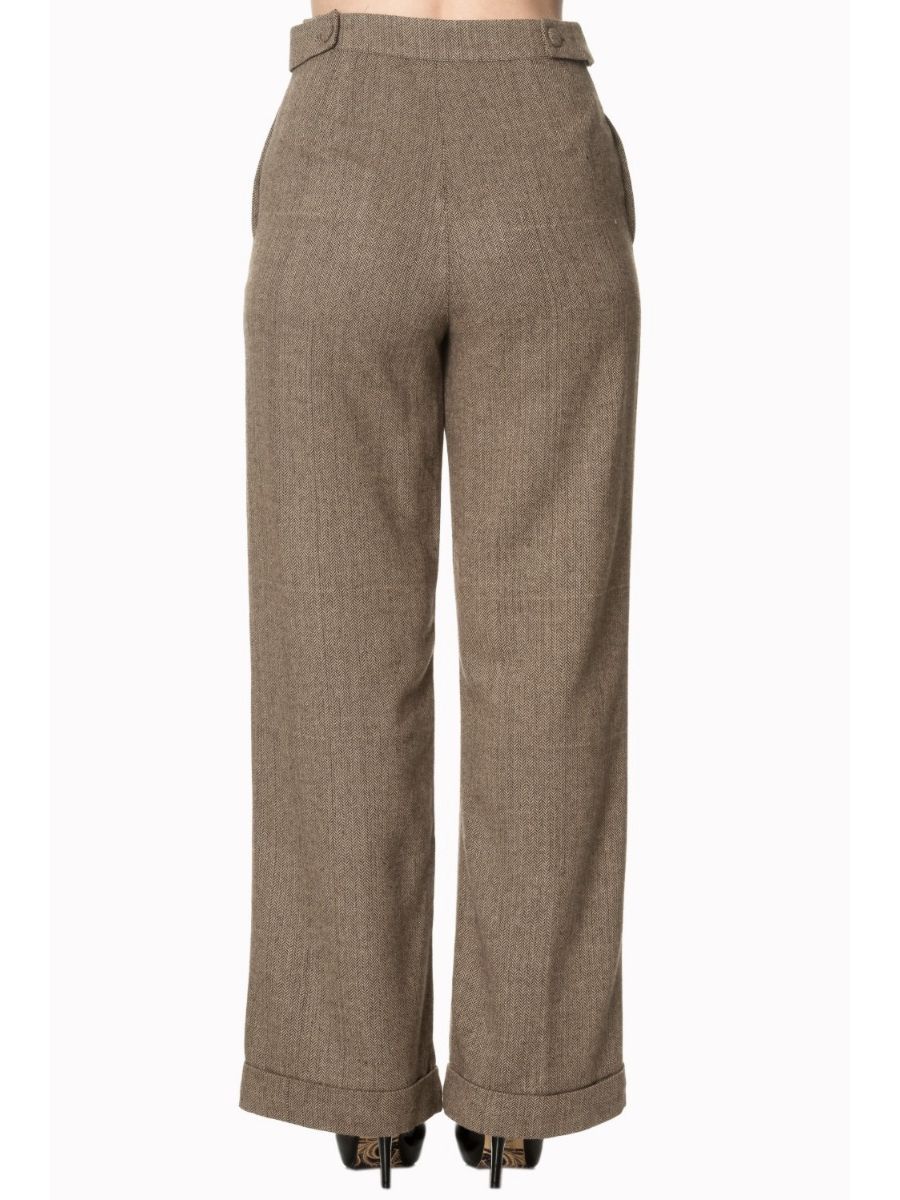 LADY LUCK WIDE LEG TROUSER