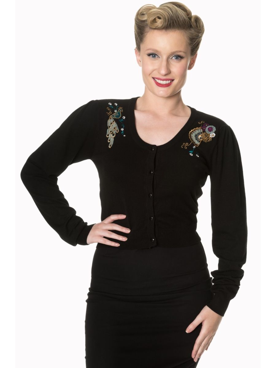 PROUD PEACOCK CARDIGAN