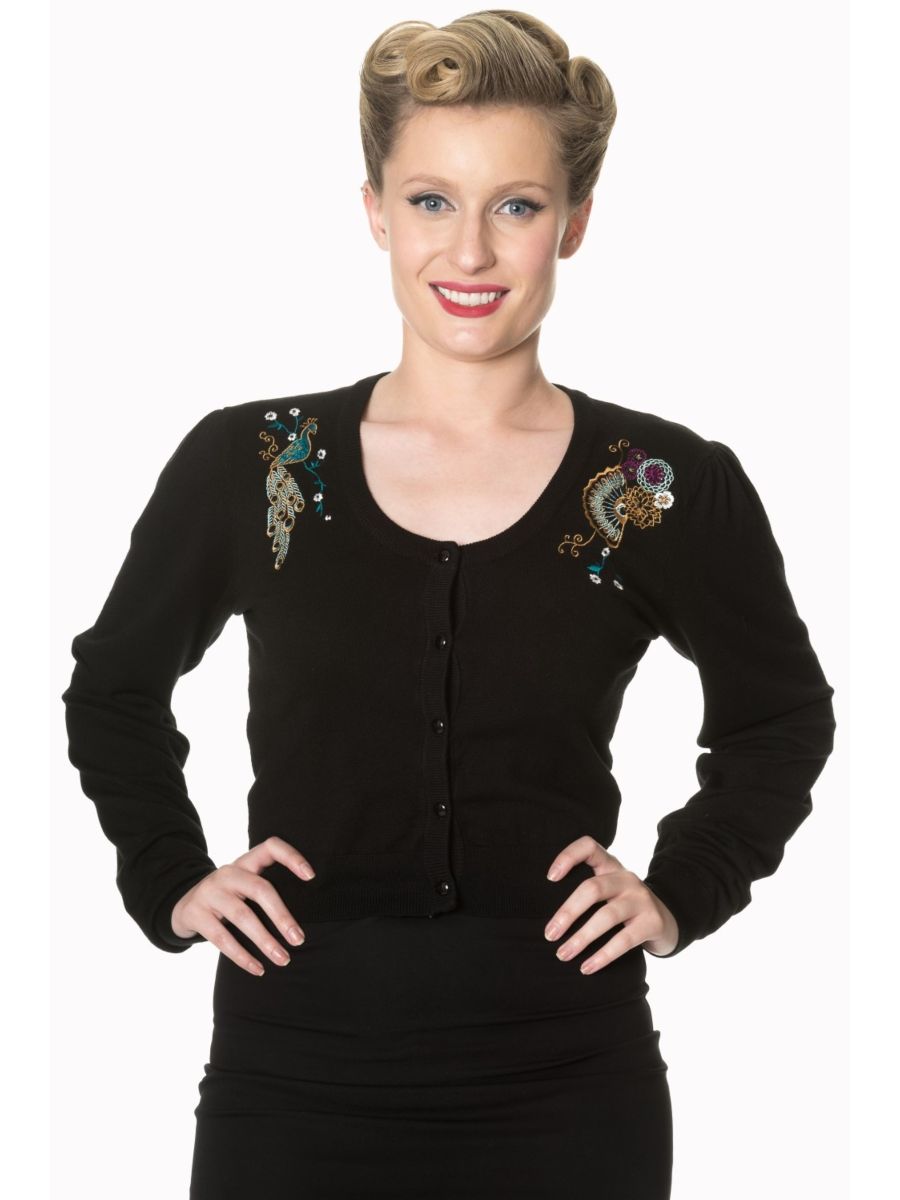 PROUD PEACOCK CARDIGAN