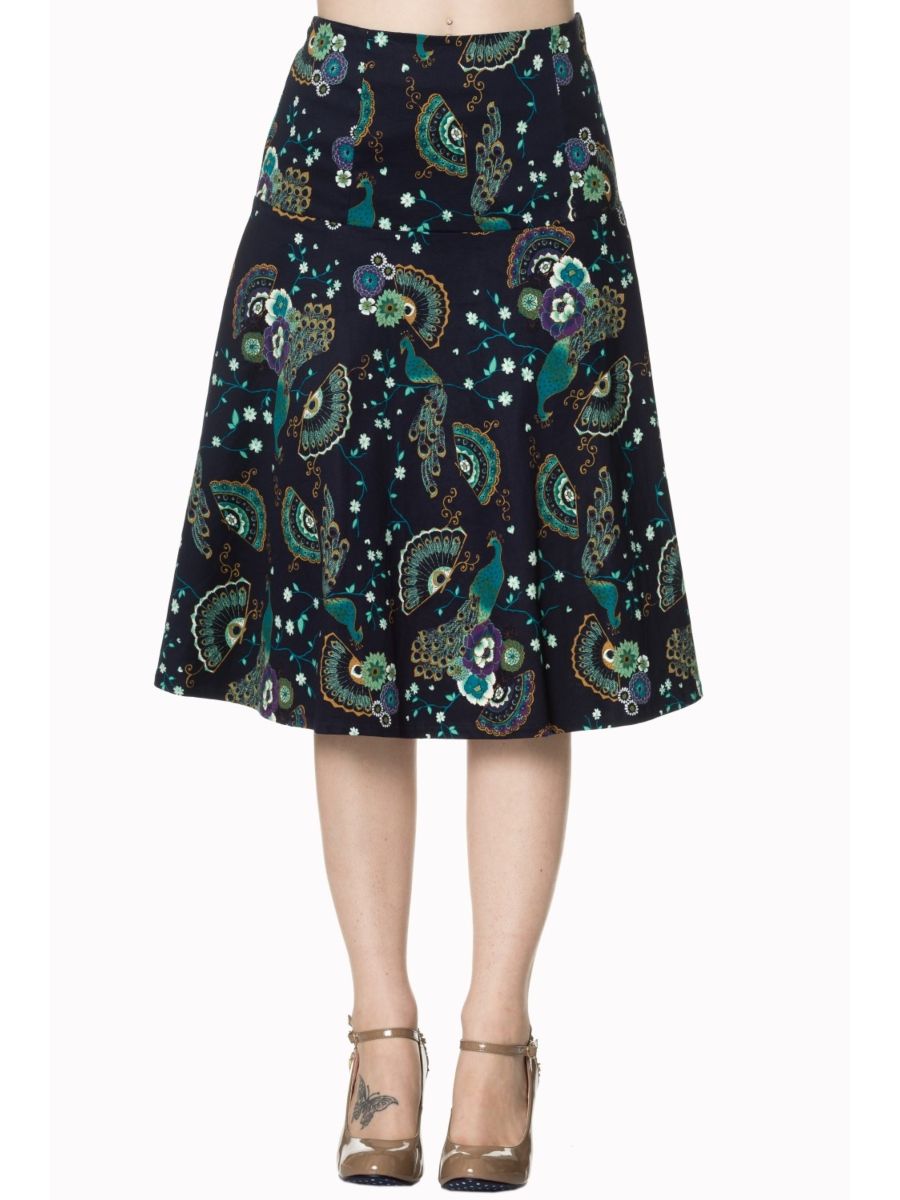 PROUD PEACOCK SKIRT