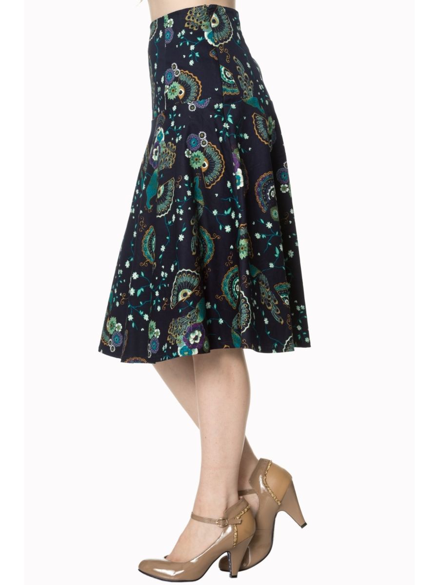 PROUD PEACOCK SKIRT