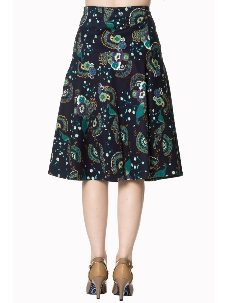 PROUD PEACOCK SKIRT