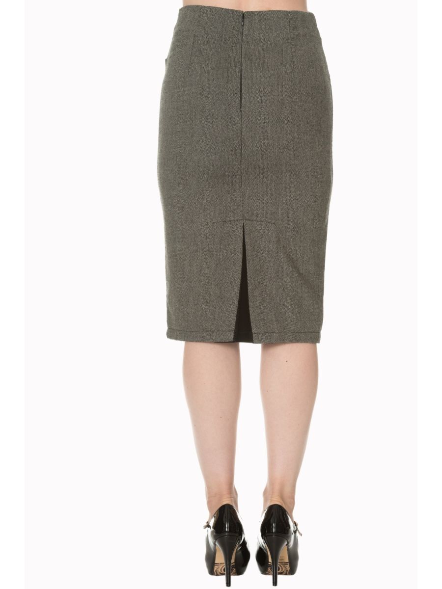 LADY LUCK PENCIL SKIRT