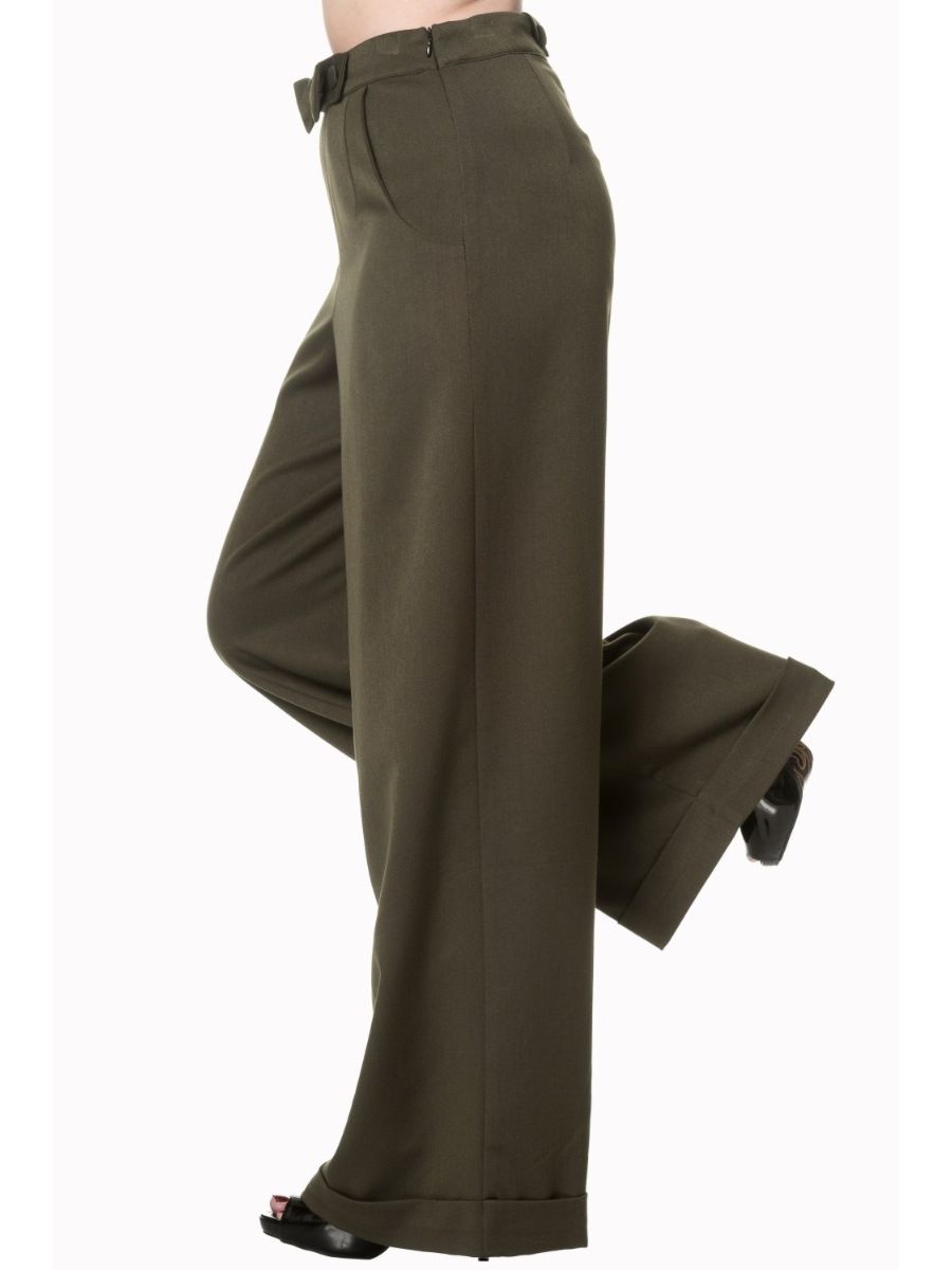 HIDDEN AWAY WIDE LEG TROUSERS