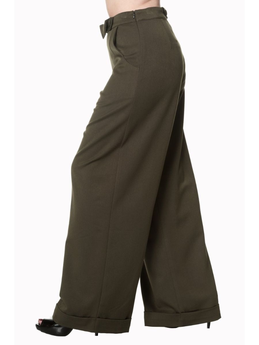 HIDDEN AWAY WIDE LEG TROUSERS