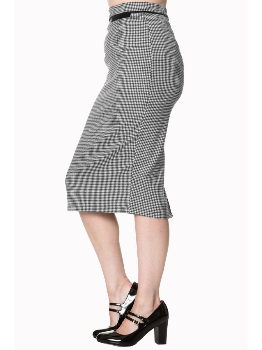 SWEPT OFF HER FEET PENCIL SKIRT