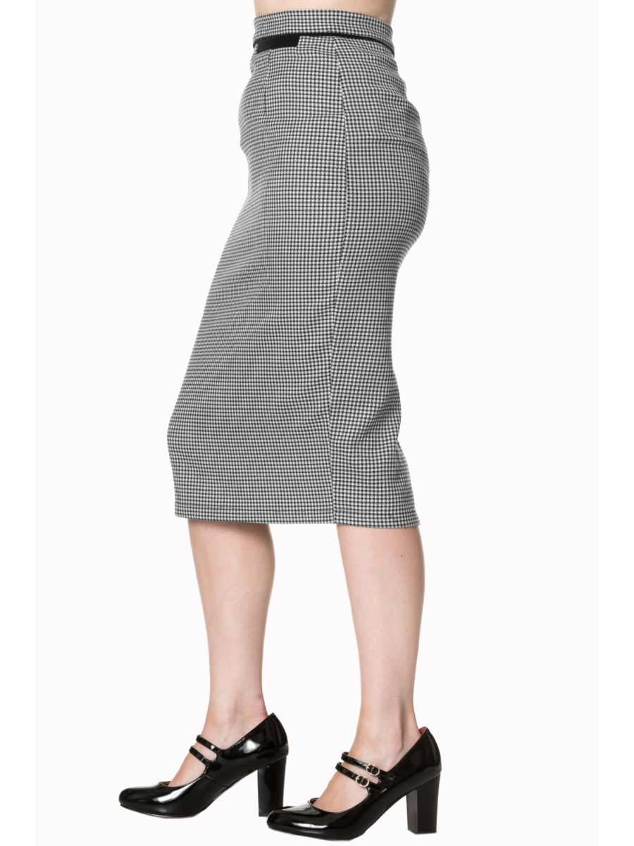 SWEPT OFF HER FEET PENCIL SKIRT