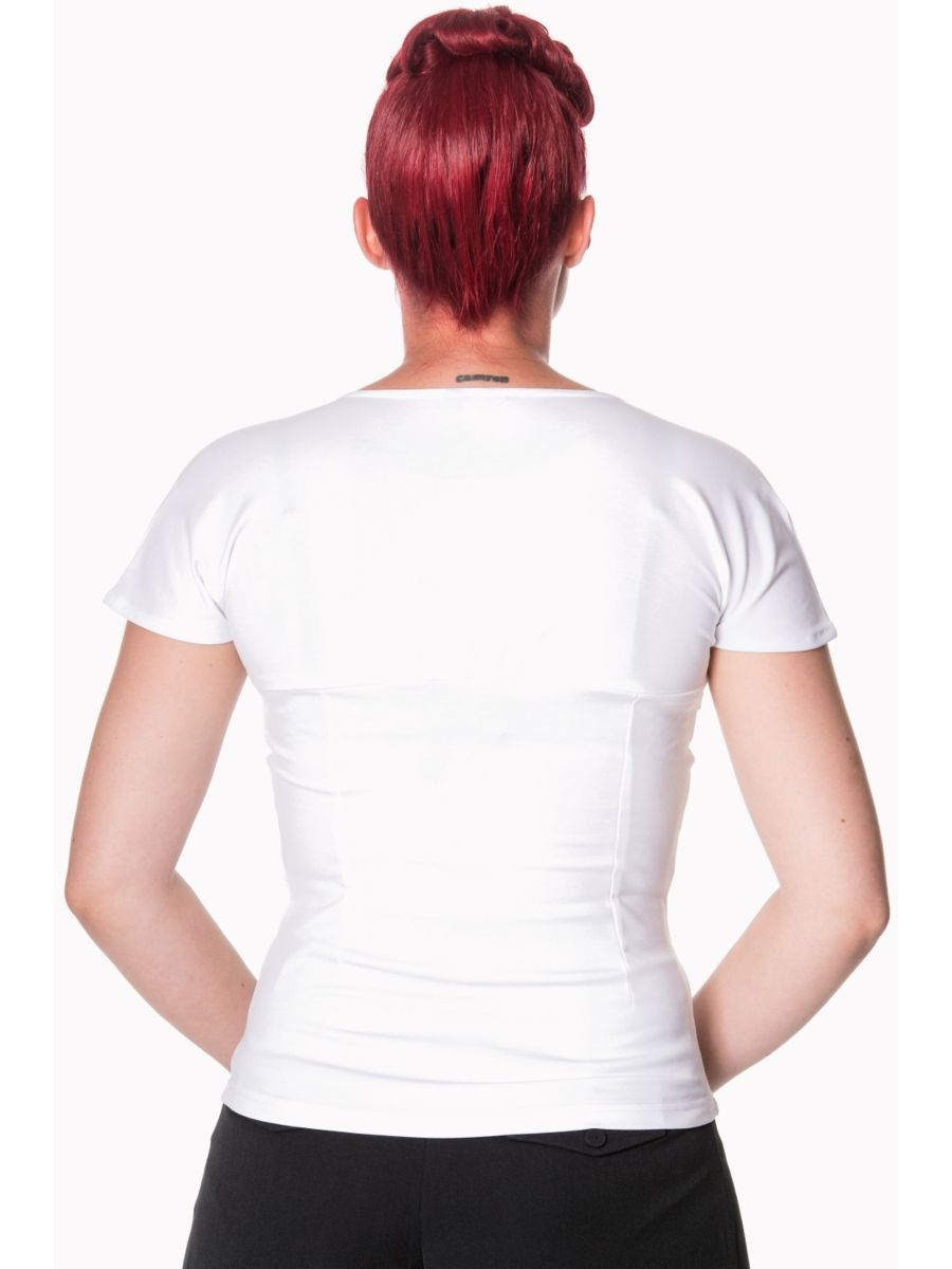 SHE WHO DARES TOP OffWhite