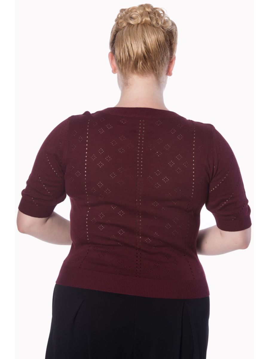 TEAR DROP CARDIGAN
