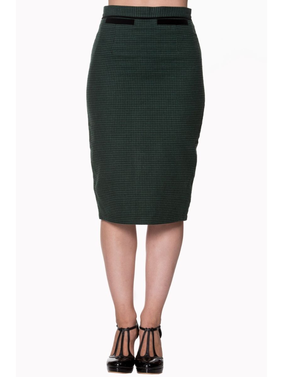 SWEPT OFF HER FEET PENCIL SKIRT