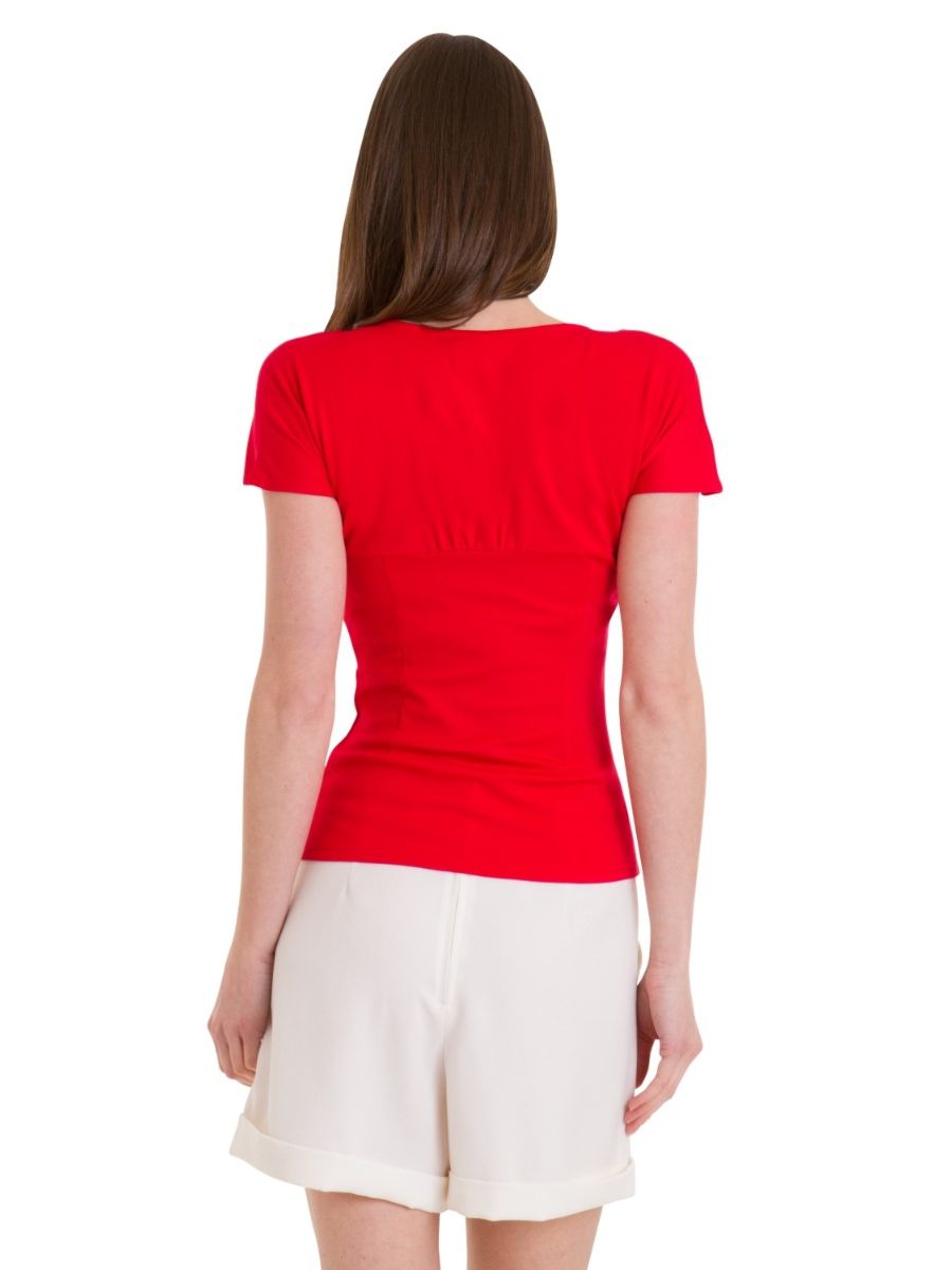 SHE WHO DARES TOP Red