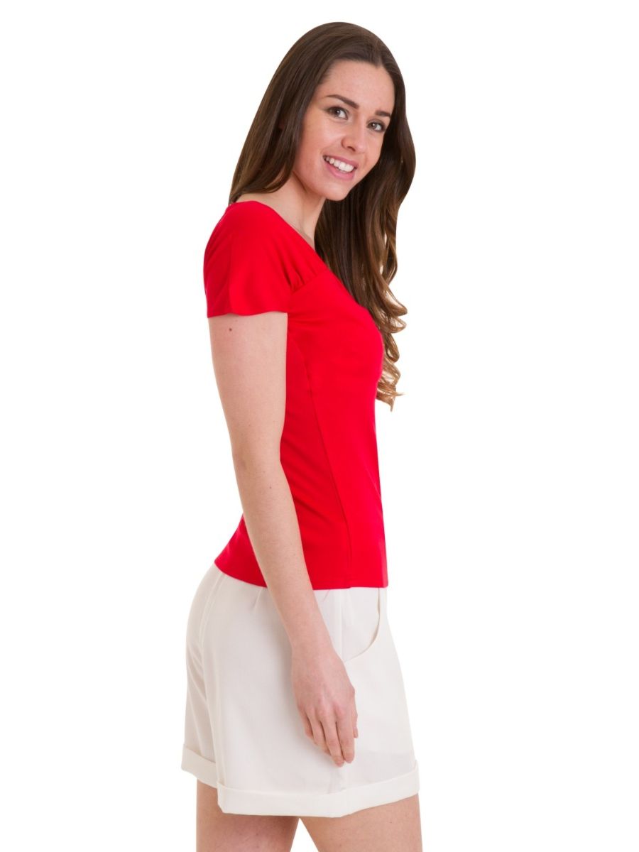SHE WHO DARES TOP Red