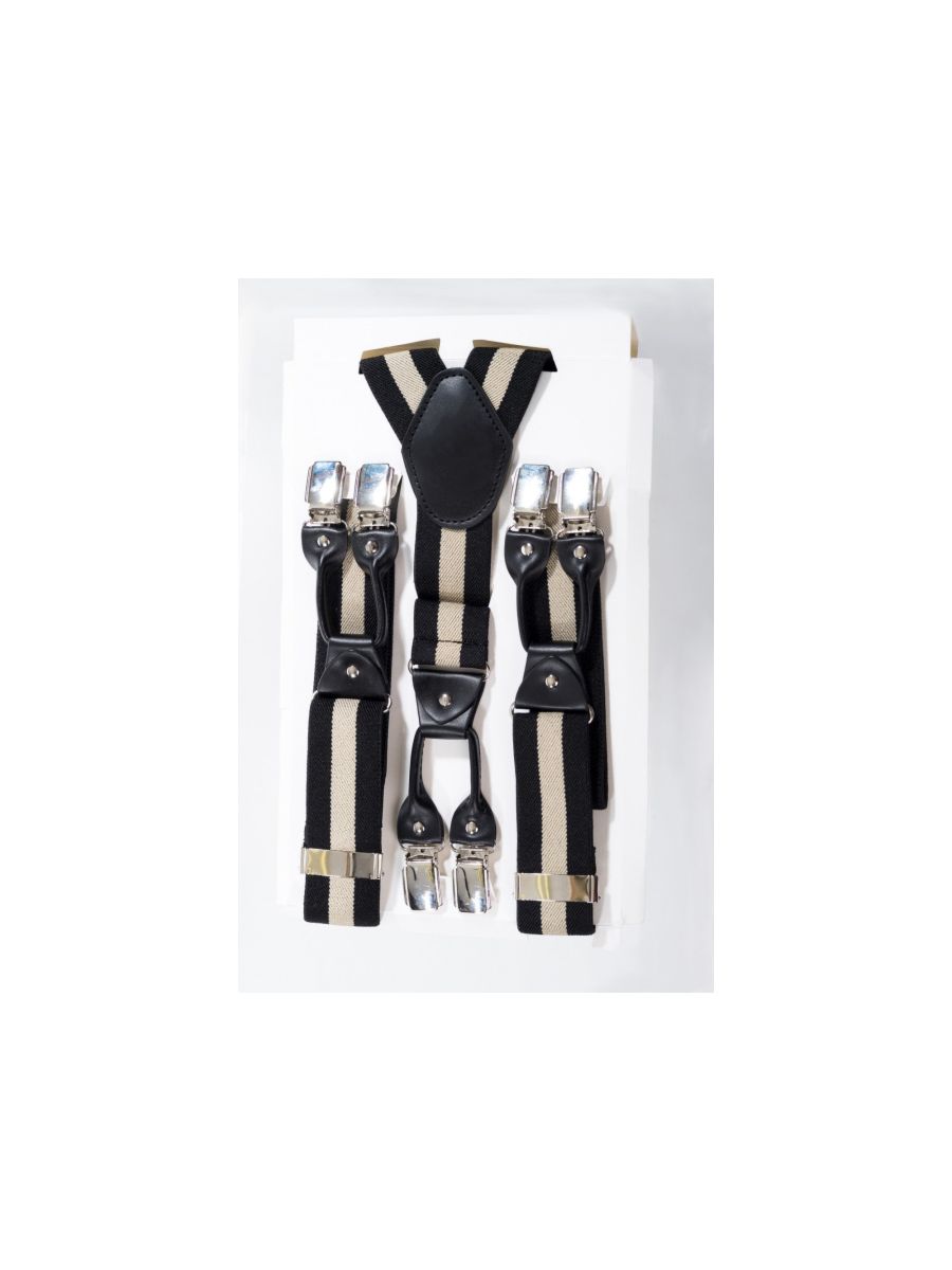 STRIPE ROCKABILLY BRACES