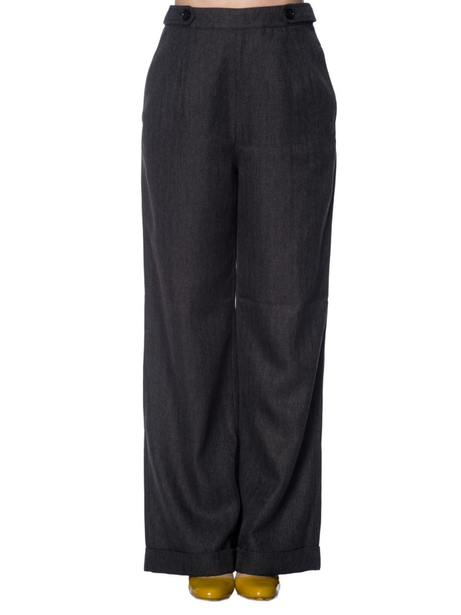 SECRETARY WIDE LEG TROUSER