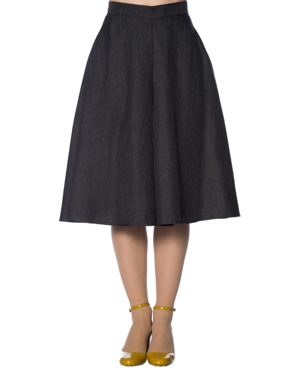 SECRETARY FLARE SKIRT