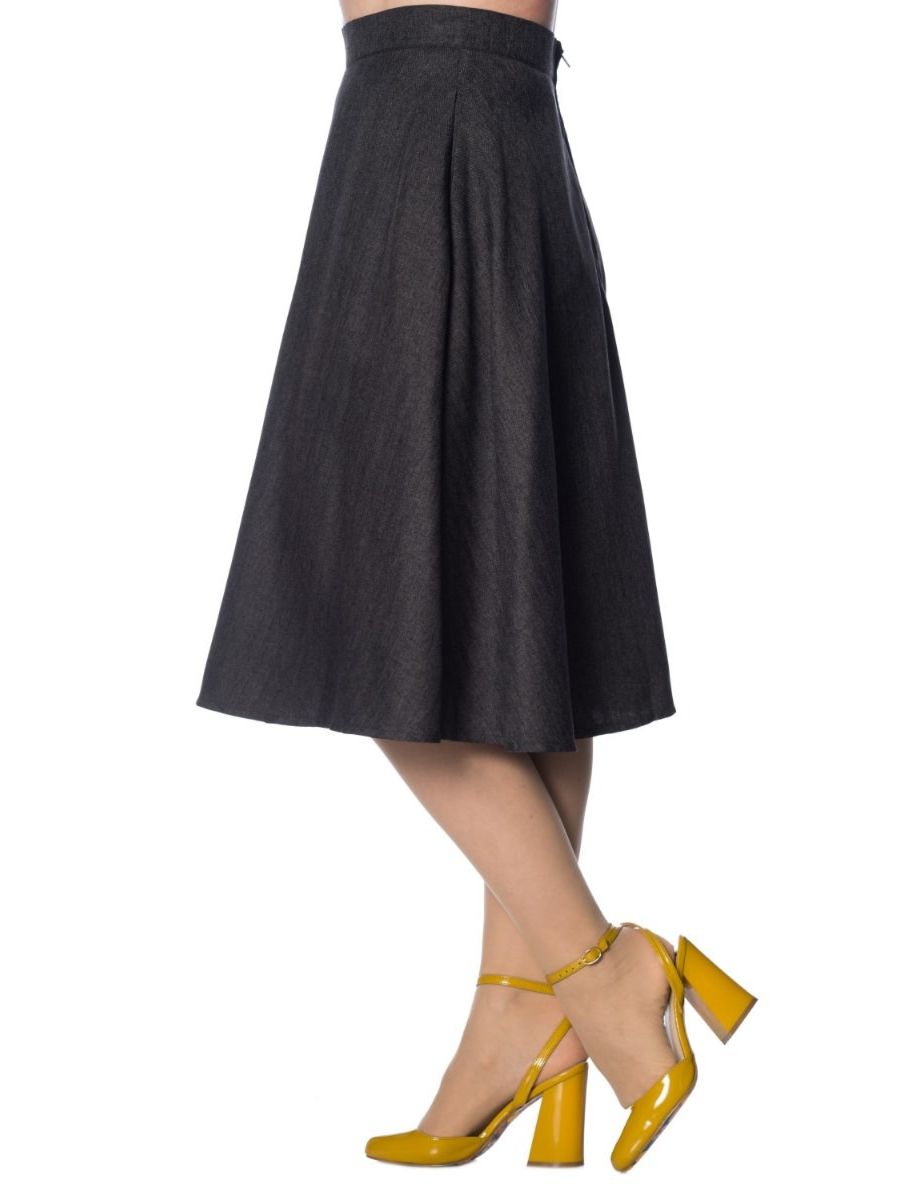 SECRETARY FLARE SKIRT
