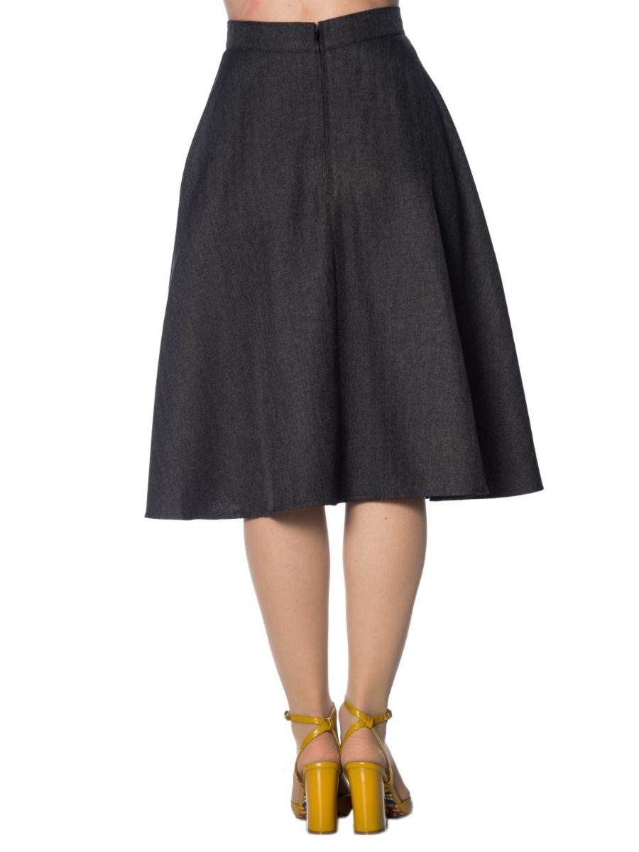 SECRETARY FLARE SKIRT